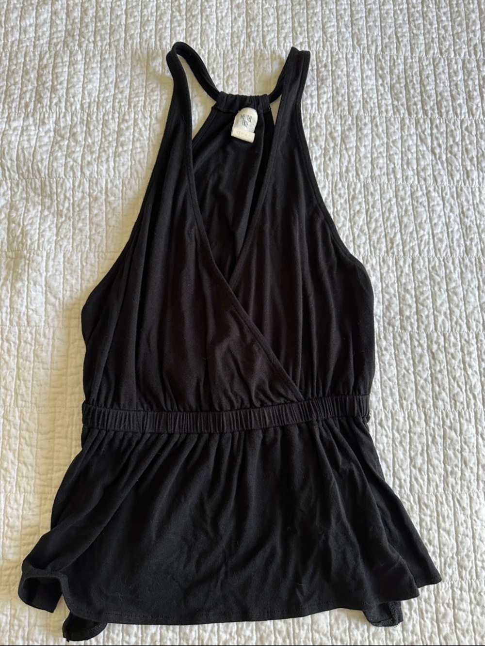 We The Free Black Sleeveless Top